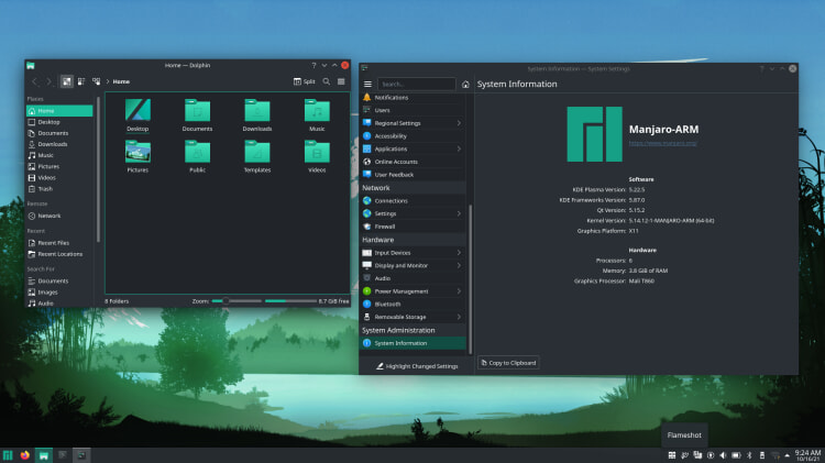 manjaro image