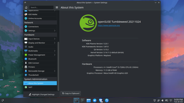 opensuse image